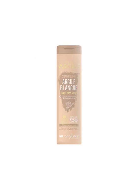 Argiletz Haarshampoo mit weißer Tonerde – Aloe Vera und Honig in einer Packung von 200ml