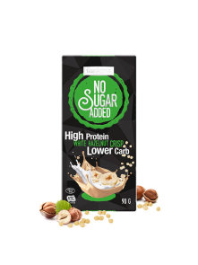 Proteinschokolade White Hazelnut Crisp – Ohne Zuckerzusatz 90g Frankonia