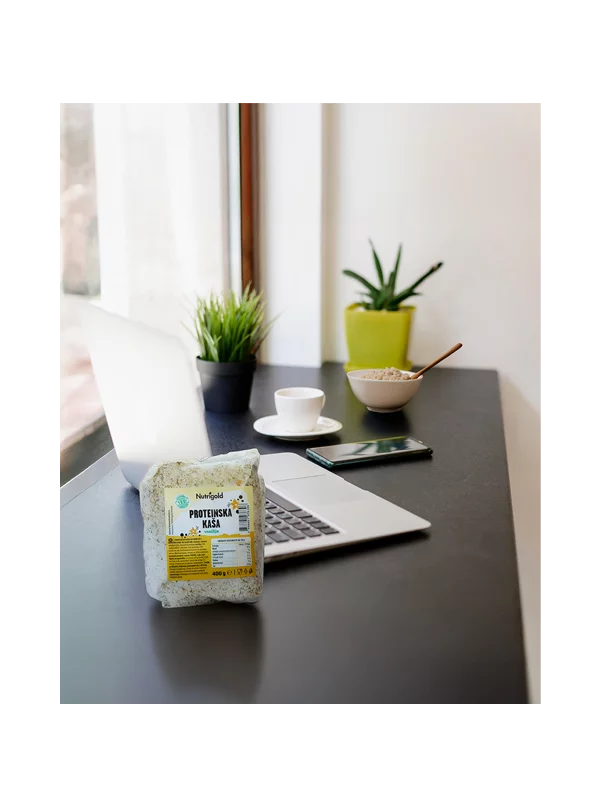 Nutrigold Protein Porridge Vanille-Heidelbeere in einer 400g Packung