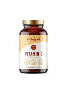 Vitamin C 800mg – 90 vegane Kapseln Nutrigold