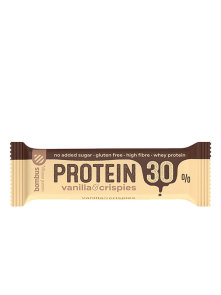 Proteinriegel 30% – Vanilla & Crispies 50g Bombus