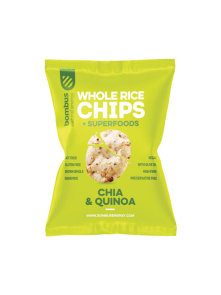 Bombus Reischips Chia & Quinoa Glutenfrei  in Beutel von 60 g