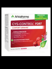 Cys Control Flash – Nahrungsergänzungsmittel mit Cranberry, Heidekraut und ätherischen Ölen – Arkopharma