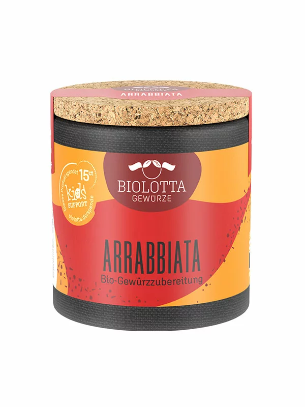 BioLotta Arrabbiata Gewürzmischung Biologisch in einer 45g Packung