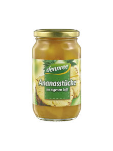 Ananaskompott – Biologisch 350g Dennree