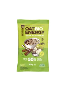 Bombus Porridge Apfel & Zimt – Biologisch in einer 65g Packung