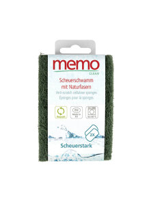 Memo Scheuerschwämme - 100% pflanzliche Zellulosefasern 2 Stück