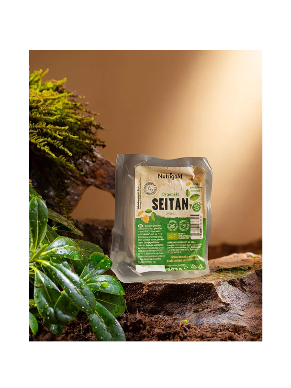 Nutrigold Frischer Seitan – Biologisch in einer 200g Verpackung