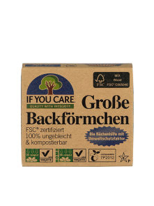 Große Backformen – 60 Stück If you care