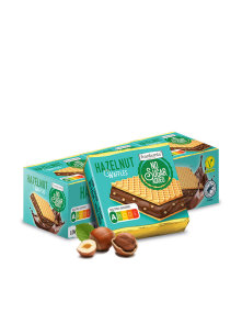 Frankonia Waffelkekse - Haselnusswaffeln – Ohne Zuckerzusatz in einer 175g Packung