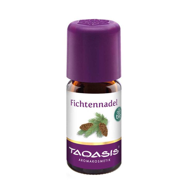 Taoasis Fichtennadel Bio – Ätherisches Öl in einer 5ml  Verpackung