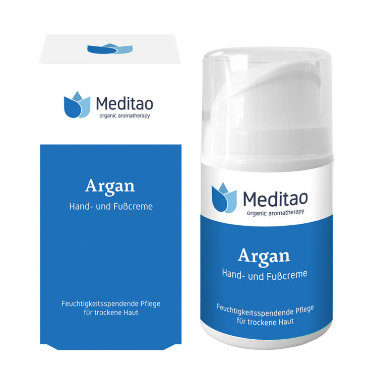 Argan-Hand- und Fußcreme – Biologisch 50ml Meditao Taoasis