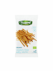 Salzige Sticks ohne Gluten – Biologisch 45g Biopont