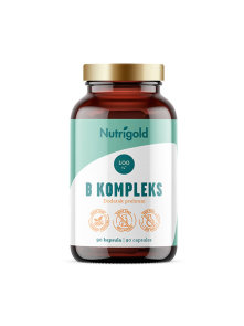 Vitamin-B-Komplex – 90 vegane Kapseln Nutrigold