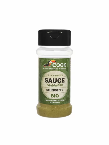 Cook Salbeipulver – Biologisch in einer 20g Packung