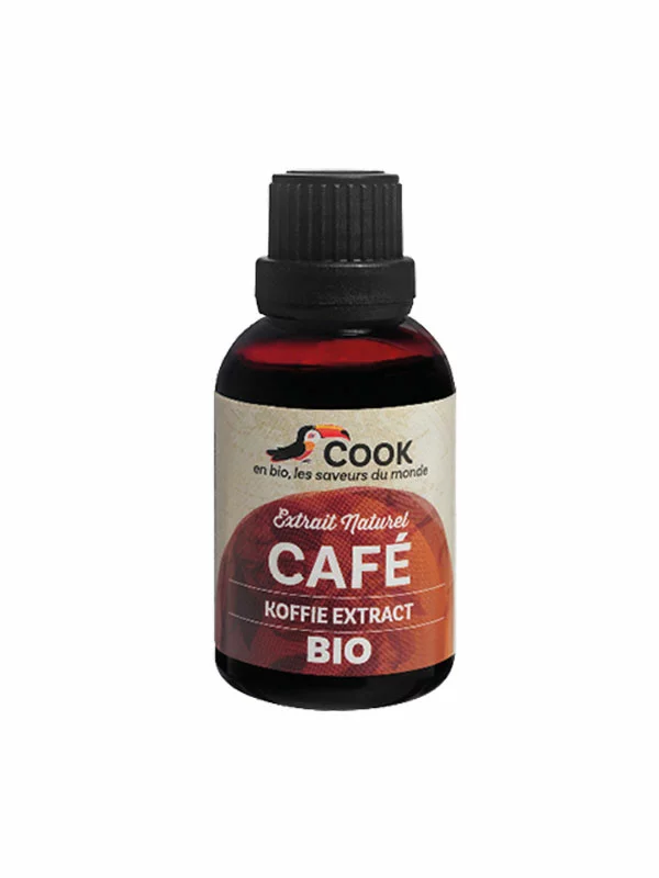 Cook Kaffeeextrakt Glutenfrei – Biologisch in einer 50ml Packung