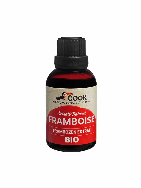 Cook Himbeeraroma – Biologisch in einer 50ml Flasche