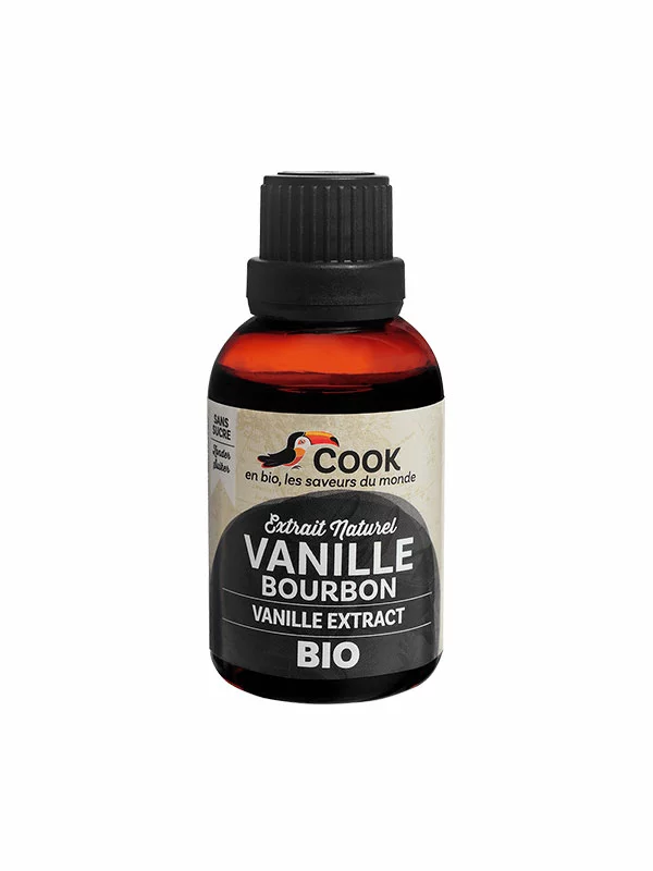 Cook Bourbon-Vanille Aroma - Biologisch in einer 40 Milliliter Packung
