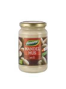 Dennree Mandelmus Weiß – Biologisch im 350g Glas