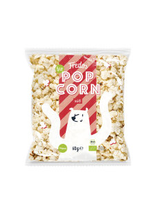 Fredo´s Süßes Popcorn - Biologisch in einer Packung von 60g