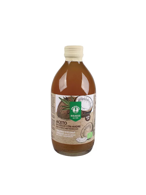 Probios Kokosessig con madre - Biologisch in einer 500ml Flasche