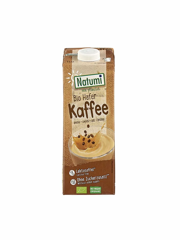 Natumi Hafer Kaffee Drink – Biologisch in einer 1000ml Packung