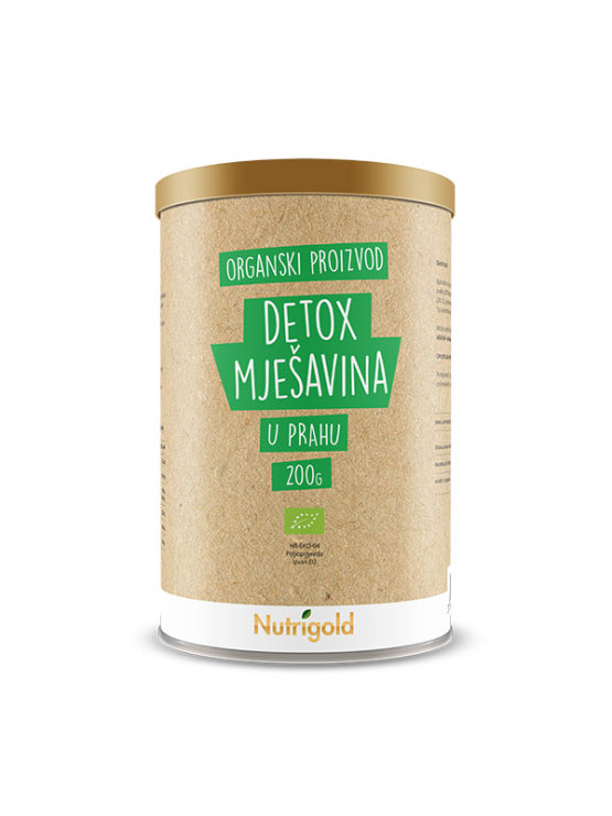 Nutrigold Detox Pulvermischung - Biologisch in einer 200 Gramm Packung