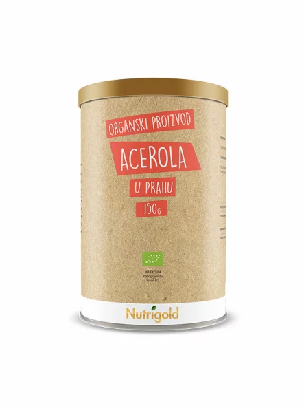 Nutrigold Acerola Pulver – Bio in einer 150g Packung