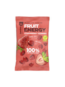 Gummies Erdbeerbonbons 35g – 100% Frucht Bombus