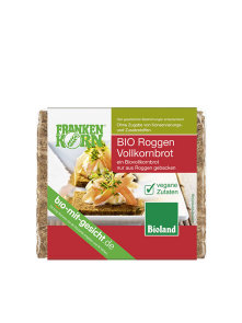 Vollkorn-Roggenbrot - Biologisch 250g Franken Korn