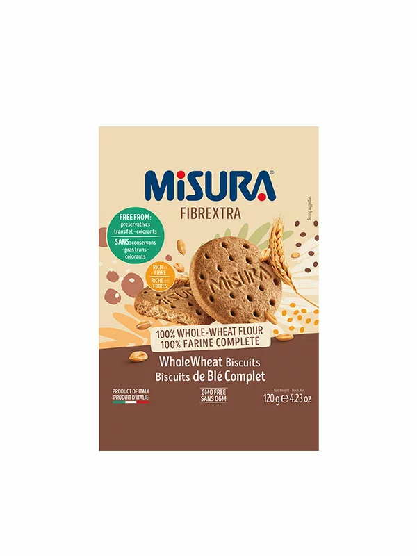 Fibrextra Vollkornkekse 120g - Misura