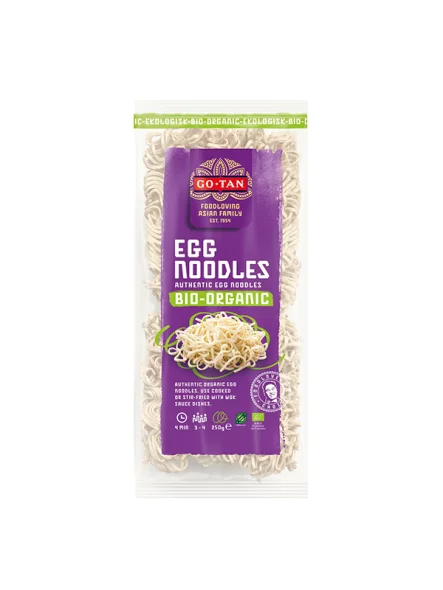 Go-Tan Wok Nudeln mit Eiern in einer 250g Packung
