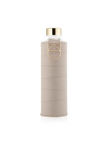 Glasflasche mit Deckel Mismatch Beige BPA-frei – 750ml Equa