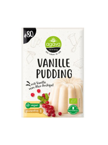 Vanillepudding glutenfrei – Biologisch 33g Agava Karin Lang