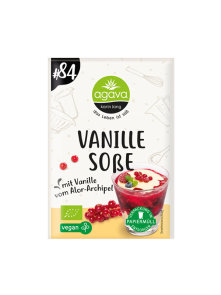 Agava Karin Lang Vanillesauce – Biologisch in einer 3x16g Packung