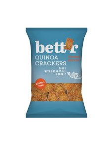 Quinoa-Kräcker mit geräucherter Paprika, glutenfrei – Biologisch 100g Bett'r