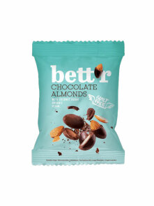 Mandeln mit Schokoladenüberzug - Biologisch 40g Bett'r
