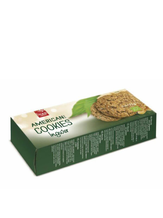 Linea Natura Amerikanische Kekse mit Ingwer – Biologisch in einer 175g Packung