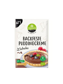 Puddingcreme mit Schokoladengeschmack – Biologisch 40g Agava Karin Lang