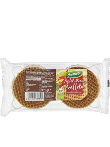 Apfel-Birnen-Waffeln – Biologisch 175g Dennree