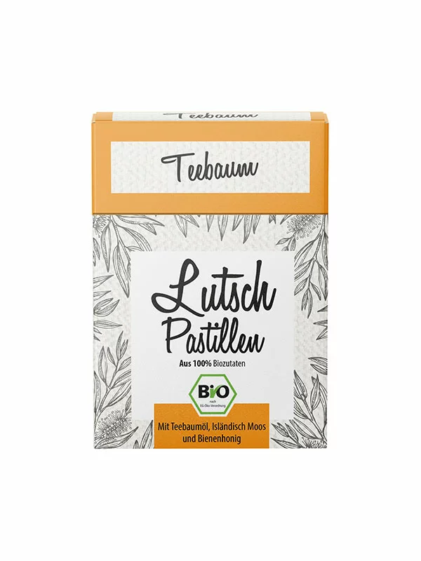 Aries Teebaum-Lutschpastillen – Biologisch in einer 30g Packung