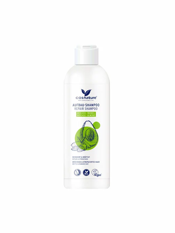 Regenerierendes Haarshampoo Avocado und Mandel – Biologisch 250ml Cosnature