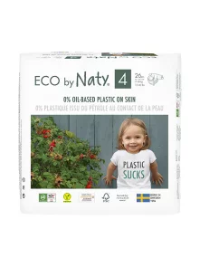 Naty® Baby Windeln Gr.4 (7–18kg) mit 26 Stück in der Packung