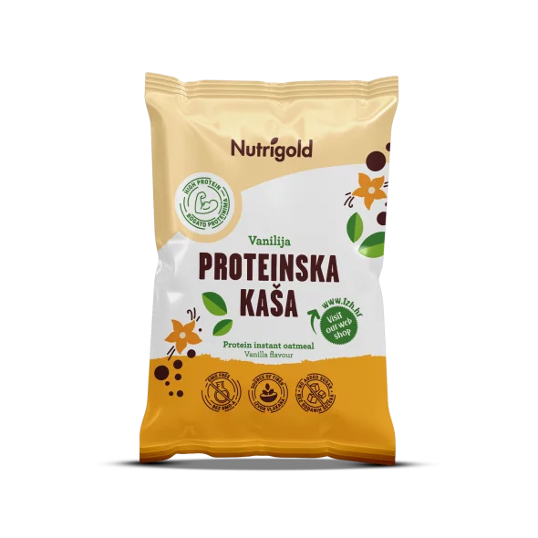 Nutrigold Protein Porridge – Vanille in einer 65g Packung