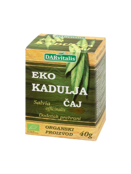 DARvitalis Salbeiblättertee - Biologisch in einer 40g Packung