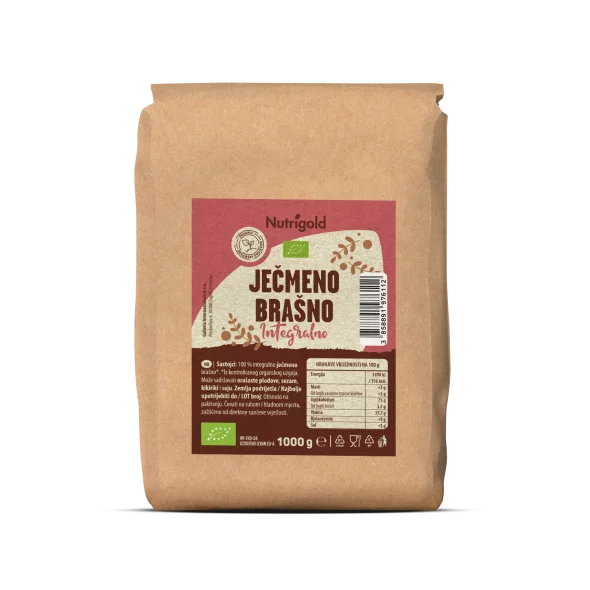 Nutrigold Sojamehl in einer Braunen 1000g Verpackung