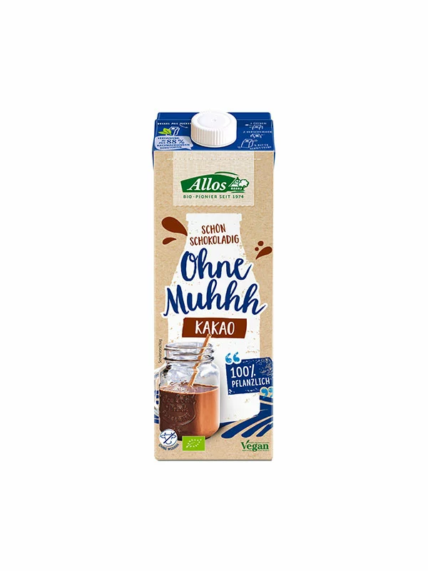 Allos Biljni napitak s kakaom Bez laktoze Organski u ambalaži od 1000m.