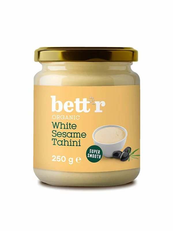 Bett'r Tahini-Paste - Biologisch in einem 250g Glas