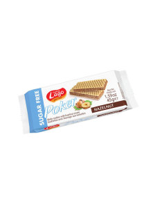 Mini-Haselnusswaffeln - zuckerfrei 45g Lago