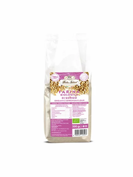 Pasta Natura Sorghummehl Glutenfrei – Biologisch in einer 500g Packung
